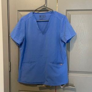 Figs Casma scrub top